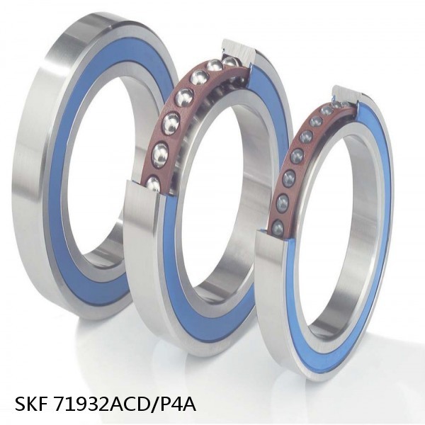 71932ACD/P4A SKF Super Precision,Super Precision Bearings,Super Precision Angular Contact,71900 Series,25 Degree Contact Angle