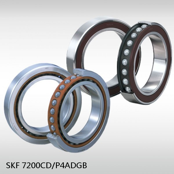 7200CD/P4ADGB SKF Super Precision,Super Precision Bearings,Super Precision Angular Contact,7200 Series,15 Degree Contact Angle