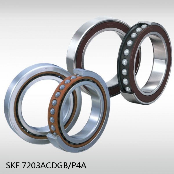 7203ACDGB/P4A SKF Super Precision,Super Precision Bearings,Super Precision Angular Contact,7200 Series,25 Degree Contact Angle