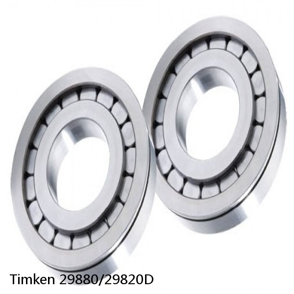 29880/29820D Timken Tapered Roller Bearing Assembly